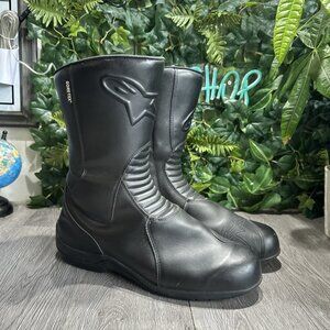 ALPINESTAR WEB GORTEX BOOT BLACK  MENS SIZE 12.5  (3402-0084)  EUC